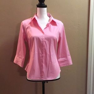 3/4 Sleeve Button Up